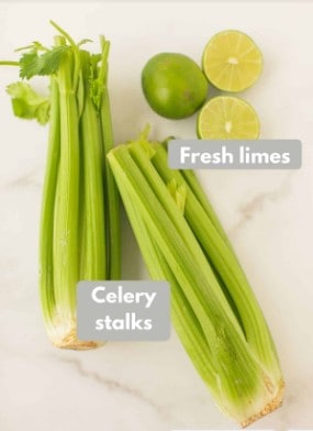 Celery Lime Juice Recipe ingredients