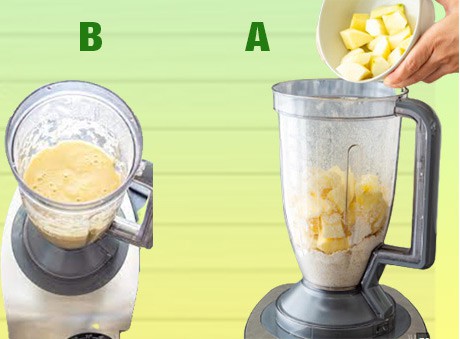 HOW TO MAKE APPLE JUICE WITH A BLENDER