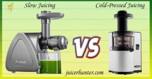 What separates slow juicing from cold-pressed juicing