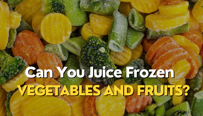 Can You Juice Frozen Vegetables