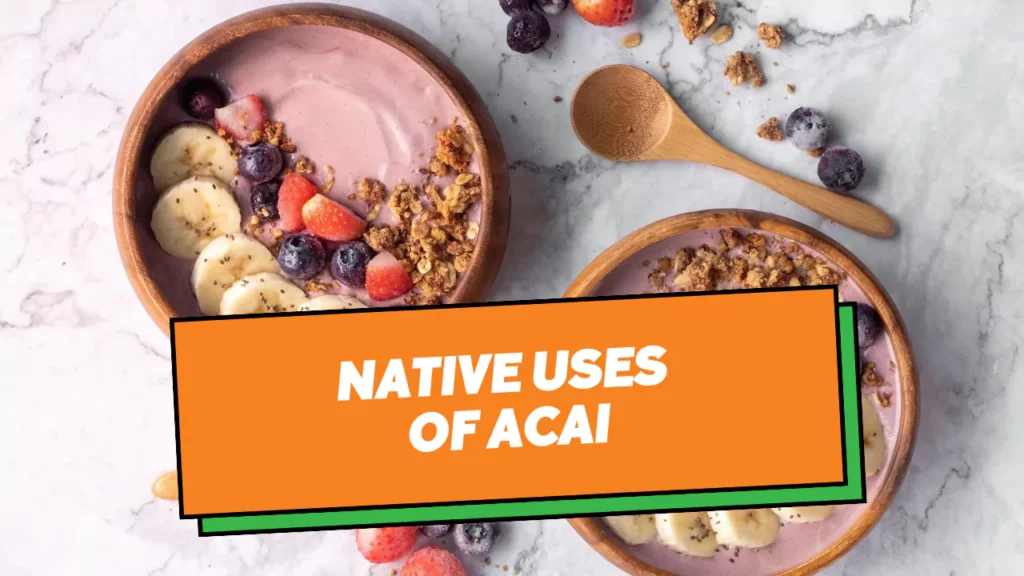 Native Uses Of Acai