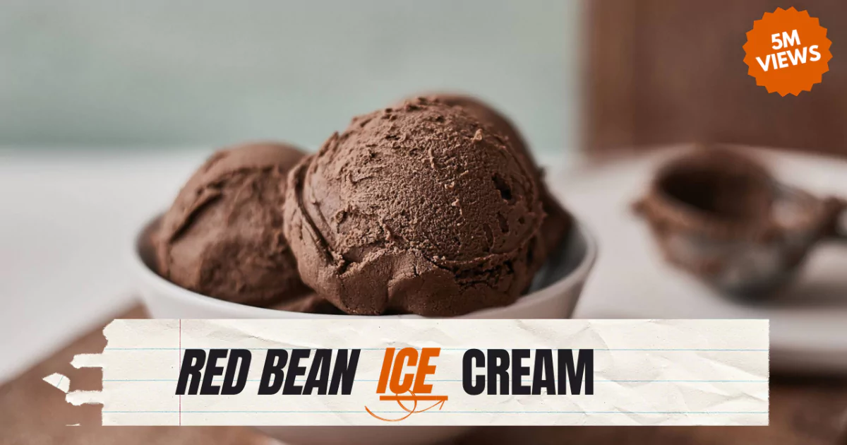 Red Bean Ice Cream