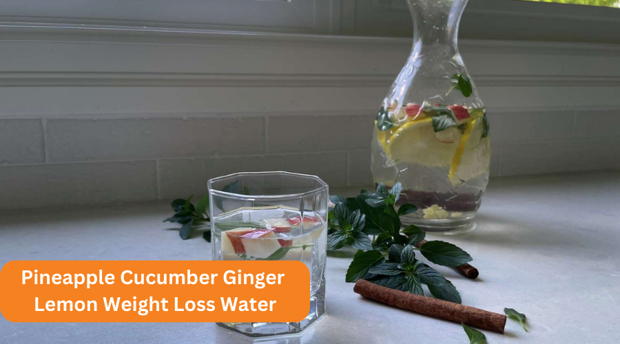 Why Make Pineapple Cucumber Ginger Lemon Weight Loss Water?