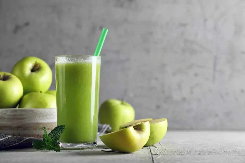 How To Make Green Apple Juice