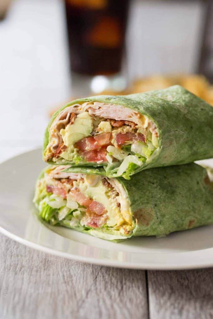 Turkey and Spinach Wrap 