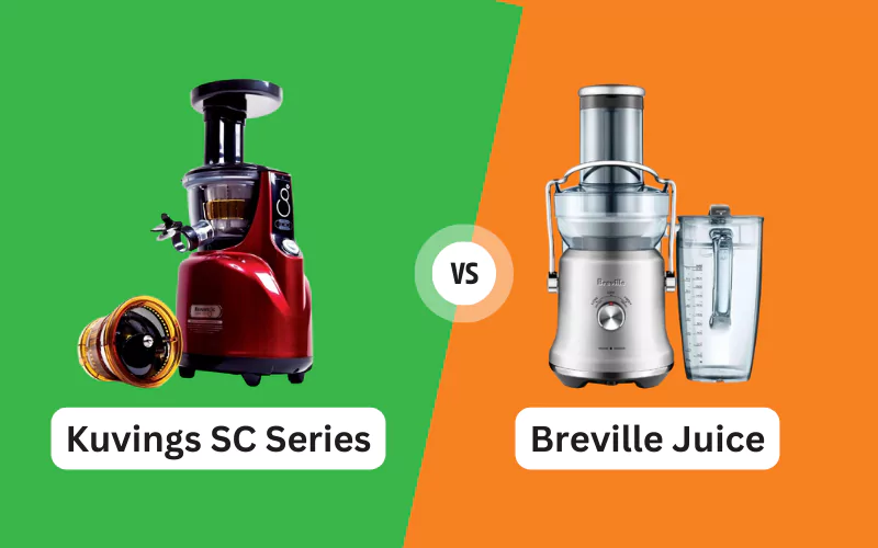 Kuvings SC Series Silent Juicer vs. Breville Juice Fountain Cold Plus Juicer BJE530