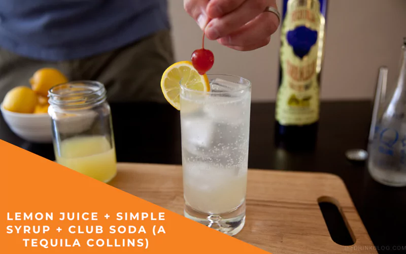 Lemon Juice + Simple Syrup