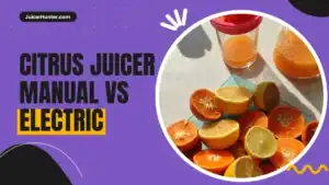 Citrus juicer reamer with oranges, lemons, limes and grapefruit